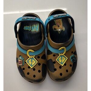 Crocs Scooby Doo Clogs Kids Size C12 Cartoon Character Shoes